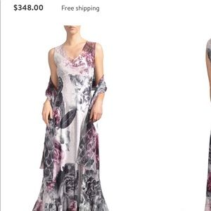 Komorav Lace-Up Back Maxi Dress